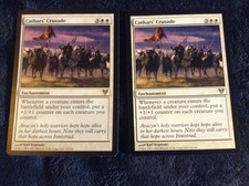 Cathars' Crusade x 2, Avacyn Restored near mint