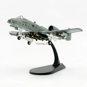 1/100 A-10 Thunderbolt II Warthog Flugzeug Modell Diecast Militär Modellflugzeug - Bild 1 von 14