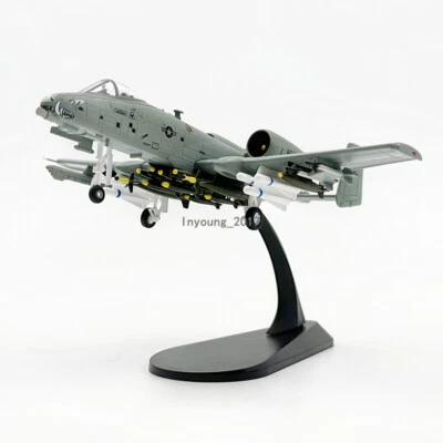 1:100 Scale A-10 Thunderbolt II Warthog Plane Model Diecast Airplane Model - Image 1 of 4