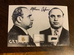 Al Capone Hair Strand Lock Relic & Worn Piece & Dirt Mafia Chicago Gangster - Picture 1 of 10