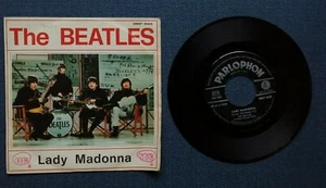 LP 45g "LADY MADONNA + THE INNER LIGHT" Beatles, Parlophon1968 QMSP 16423 EX-/VG - Imagen 1 de 1