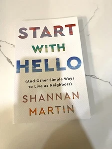 BRAND NEW "Start With Hello" (by Shannan Martin) Paperback Book - Bild 1 von 2