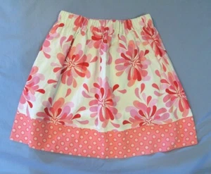 Custom Resell Etsy Farmers Market Petal Party Pink Skirt Size 5 6 EUC - Picture 1 of 2