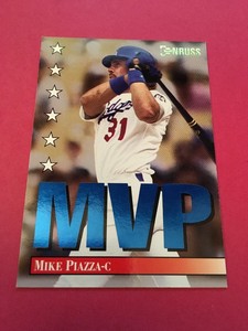 Mike Piazza Dodgers 1994 Donruss MVP #7