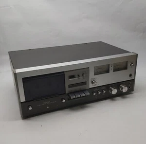 Rare Denon DR-350 Vintage Stereo Cassette Recorder Player Tape Deck AS-IS Parts - Bild 1 von 8