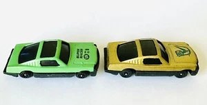 #2 1990s Unbranded 1/64 Scale 60s Mustang Fastback Ford Plastic Toys Lot Of 2 - Picture 1 of 5