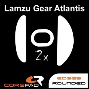 Corepad Skatez Lamzu Atlantis Superlight Wireless Mouse Feet Hyperglide Teflon - Picture 1 of 1