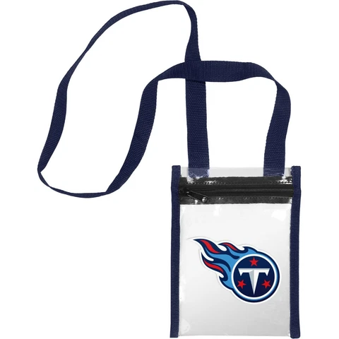 NFL TENNESSEE TITANS CLEAR TOTE Cover