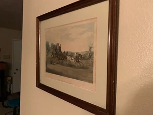 William J Shaver "The Early Delivery" Lithographie - Bild 1 von 10