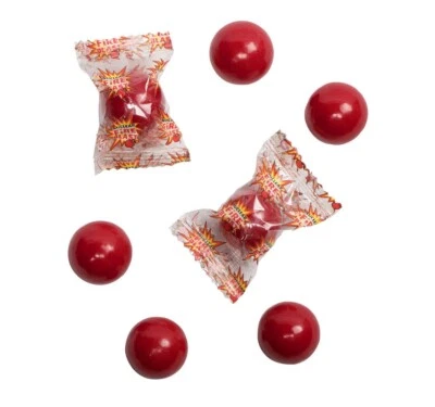 Mascota 4 lb NUCLEAR FIRE BLAST Bolas de Fuego Envueltas CALIENTES Canela Caramelo A Granel Foto 1 de 2