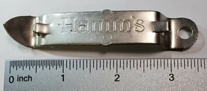 HAMM'S BIER KIRCHE SCHLÜSSEL "Für neue leicht zu öffnende Aluminiumdeckel" DOSENFLASCHENÖFFNER VTG - Bild 1 von 3