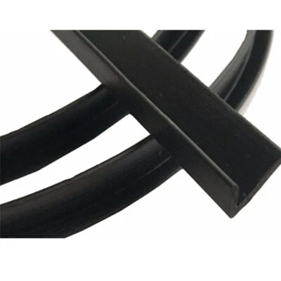 Sealed Strips Car Door Side Window Weatherstrip Seal V- Shape Edge Moulding Trim - Image 1 of 4