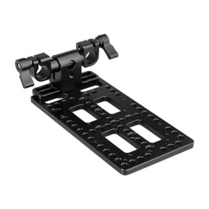 CAMVATE Cheese Plate Power Splitter Holder w/15mm Rod Clamp for Battery Adapter - Picture 1 of 8