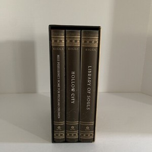 MISS PEREGRINE'S PECULIAR CHILDREN ~ 3 HC Boxed Set + "THE ART OF" + 12 Cards