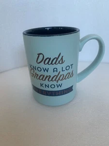 Dads Know A Lot. Grandpas Know Everything. Father's Day Coffee & Tea Gift Mug. - Picture 1 of 4