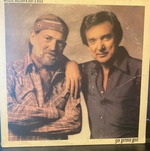 Willie Nelson & Ray Price San Antonio Rose LP 1980 Columbia Records - Picture 1 of 4