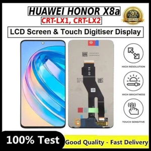 For Huawei Honor X8a LX1 LX2 LX3 LCD Touch Screen Replacement Digitzer No Frame - Picture 1 of 1