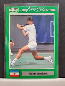 1991 NetPro GORAN IVANISEVIC Rookie #40 JUGOSLAVIA Tennis Star NUOVO DI ZECCA - Foto 1 di 2