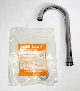 Chicago Faucets GN1AJKCP GN1AJKABCP 3-1/2" Starr/Schwanenhals Auslauf Kit - Bild 1 von 1