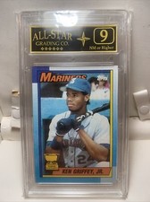 1990 Topps Ken Griffey Jr #336 ‘Bloody Scar’ Error Card