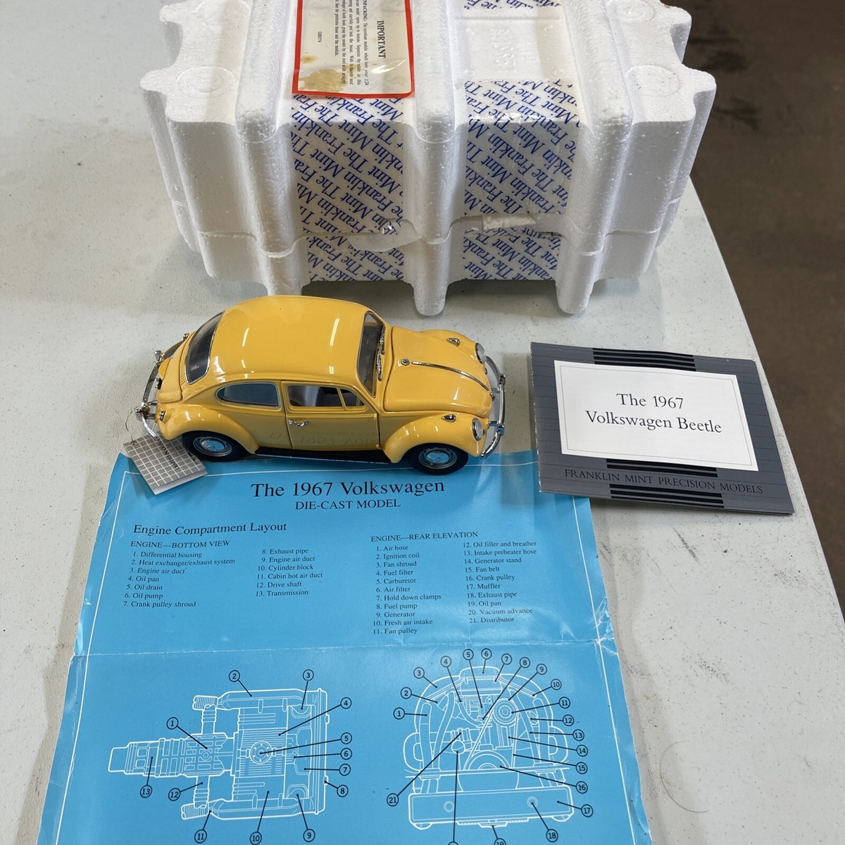 フランクリンミント1967 volkswagen cabriolet Franklin Mint