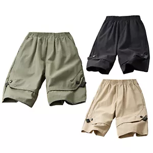Pantaloncini corti da tennis da ragazzo estivi pantaloncini sportivi tronchetti pantaloncini da bagno spiaggia palestra - Foto 1 di 32