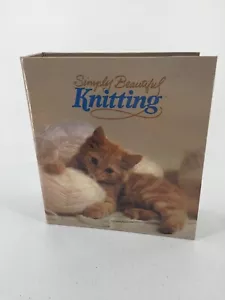 Simply Beautiful Knitting 76 Patterns 57 Techniques Finishing Designer Sheets - Picture 1 of 10
