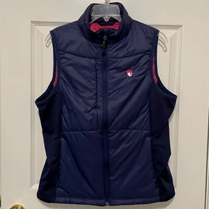 Chaleco Sun Mountain Wind Wear Azul Marino Estilo Colter 37.5 Tecnología Para Mujer Grande - Imagen 1 de 8