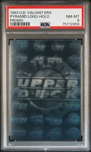PSA 8 1993 Upper Deck Valiant Era Promo Pyramid Logo Holo - Picture 1 of 2