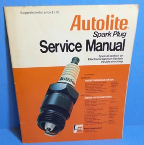 1975 Autolite Spark Plug Service Manual - Picture 1 of 1