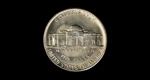 1980 D Jefferson Nickel - BU - Picture 1 of 1