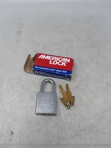 American Lock A5200KA Solid Steel Padlock - Picture 1 of 5