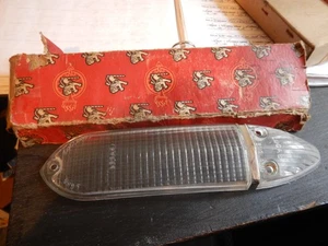 61-68 JAGUAR XKE E TYPE LUCAS FRONT CLEAR PARKING LIGHT LENS 54572374 LAMP - Bild 1 von 6