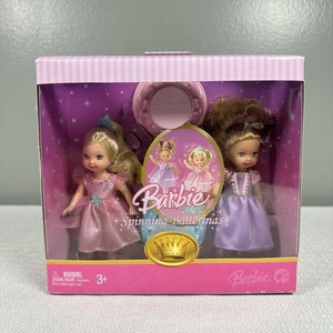 2007 Barbie Spinning Dancing Ballerinas Puppen blond Kelly Geschenkset Mattel L5058 - Bild 1 von 4