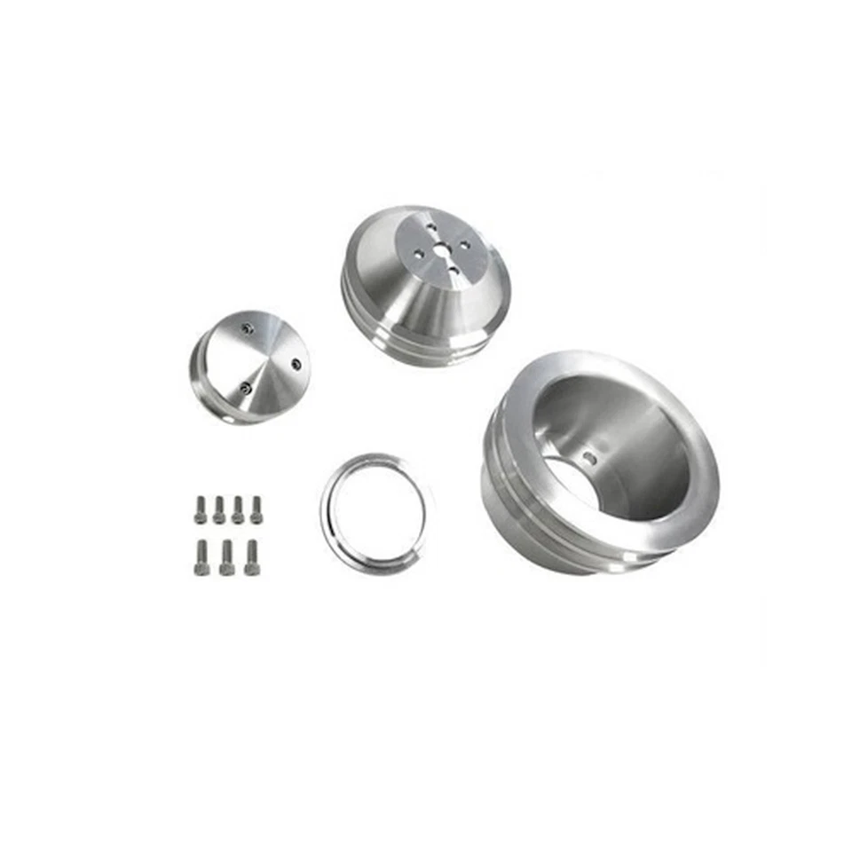 Kit de polea b-F102 Scott Drake Billet doble ranura Foto 1 de 1