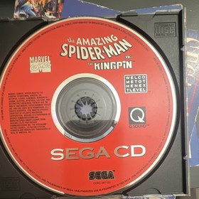 SEGA The Amazing Spider-Man vs. The Kingpin Sega CD Q Sound Spider-Man Series