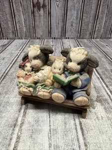 Mary's Moo Moo Famoo-lies Are For-Heifer 372390 ENESCO 1998 Cows Church NO BOX - Picture 1 of 8