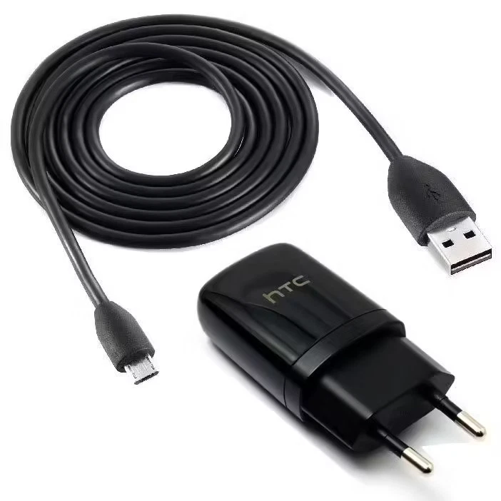 Chargeur Secteur Origine HTC TC-E250 + 73H00418-16M Noir Micro usb - Photo 1/1