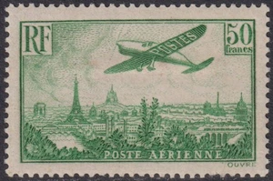 FRANCE: PA.n°14 *, signé SCHELLER (cote 1100€) - Imagen 1 de 2