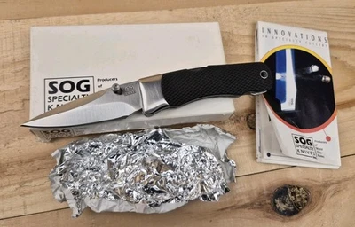 Vintage SOG Sogwinder Folding Knife Seki Japan - Image 1 of 4