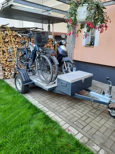 Anhänger Plattform für Fahrräder und Roller - Bild 1 von 11
