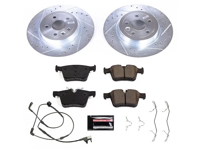Rear Brake Pad and Rotor Kit For 16-19 Land Rover Range Rover Evoque BB79G7 - Image 1 of 1