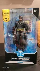 McFarlane Toys DC Multiverse Batman Year One Gold Label Walmart Exclusive Figure - Picture 1 of 7