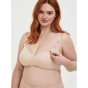 Sujetador de lactancia diario Torrid Dream sin cables para mujer talla grande 48C nuevo maternidad - Imagen 1 de 11