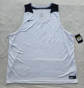 Nike Dri-FIT Team Basketball Trikot Herren 4XL weiß schwarz ärmellos AV2095-106 - Bild 1 von 13