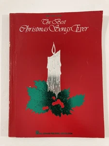 The Best Christmas Songs Ever Piano Vocal Guitar Sheet Music Book Hal Leonard - Picture 1 of 7