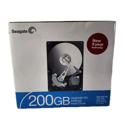 Seagate Barracuda 7200.7 200GB 3.5" (ST3200822A) HDD INTERNAL HARD Drive NEW! - Image 1 of 4