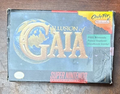 Illusion of Gaia Super Nintendo SNES CIB Foto 1 de 4