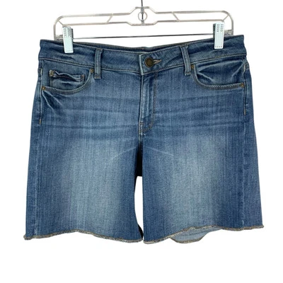 DL1961 Karlie бойфренд Jean шорты синий джинсовой ткани отрезать женщин 27 - Изображение 1 из 4