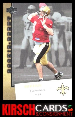 Drew Brees 2006 Upper Deck Rookie Debut #60 New Orleans Saints - Image 1 of 2